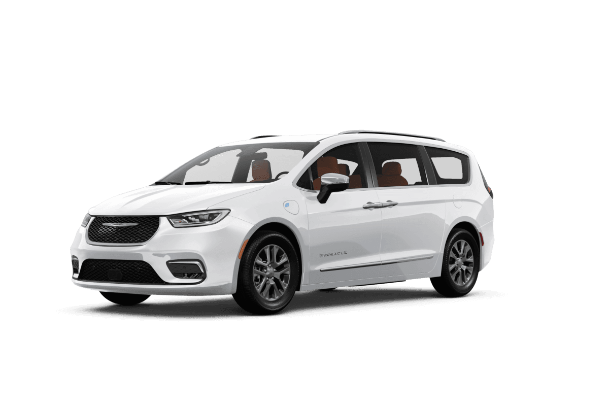 Chrysler Pacifica Plug-In Hybrid - Front view Chrysler Pacifica Plug-In Hybrid - Front view